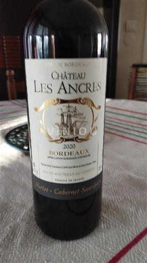 Bordeaux Château Les Ancres 2020