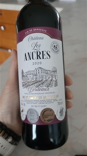 Bordoja Bordo Château Les Ancres 2020