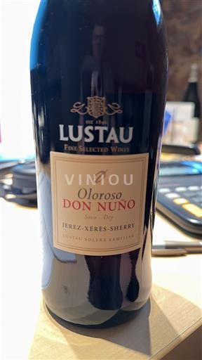 Andalousie Lustau Oloroso Don Nuno Non Millésimé