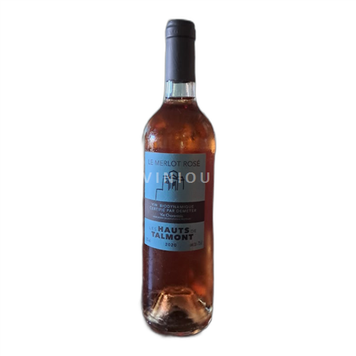 Bordeaux Bordeaux rosé Les Hauts de Talmont merlot rosé 2020