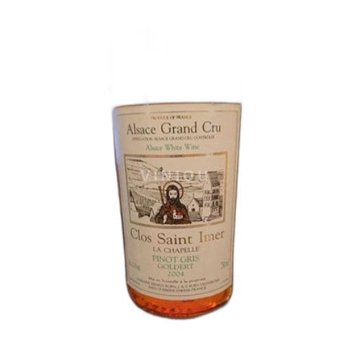 Alsace Pinot Grigio Grand Cru Domaine Ernest Burn Clos Saint Imer La Chapelle 2004