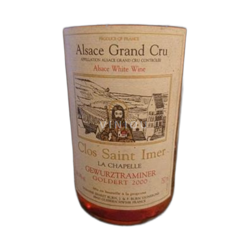 Alsace Alsace Grand Cru Grand Cru Domaine Ernest Burn Clos Saint Imer La Chapelle 2000