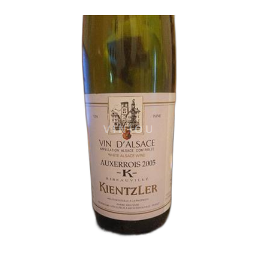 Alsace Auxerrois Domaine Kientzler Auxerrois 2005