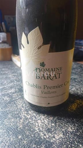 Borgoña Chablis Premier Cru Domaine Barat Vaillons 2009