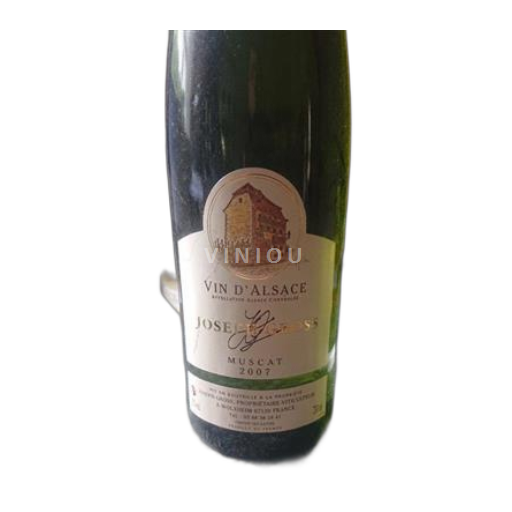 Alsazia Moscato Joseph Gross Muscat 2007