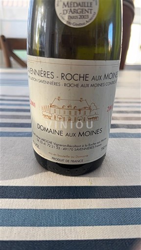 Dolina Loare Savennières-roche-aux-moines Domaine Aux Moines 2001
