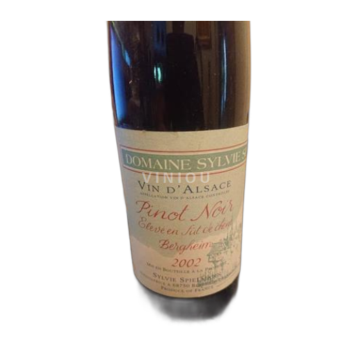 Alsace Pinot noir Domaine Sylvie Spielmann Bergheim 2002
