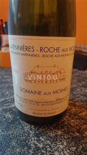 Thung lũng sông Loire Savennières-roche-aux-moines Domaine Aux Moines 2004