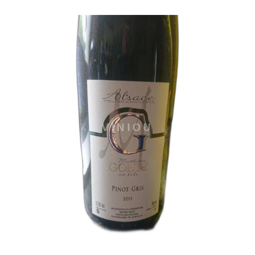 Alsasko Rulandské šedé Mathieu Goetz et Fils Pinot Gris 2011