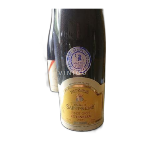 Alsace Pinot grigio Domaine Saint Rémy Rotenberg 2006