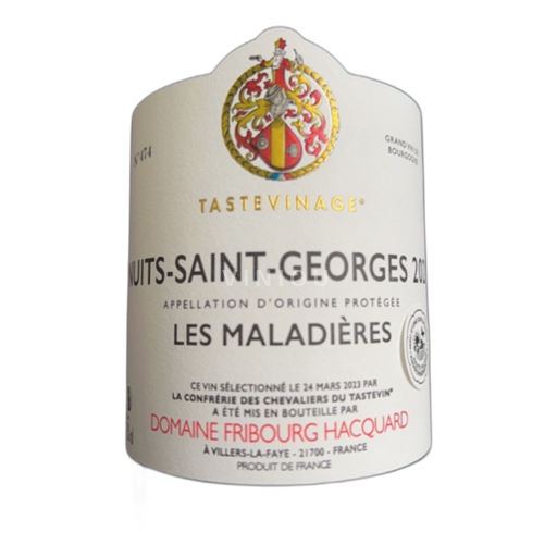 Bourgogne Nuits-Saint-Georges Fribourg-Hacquard Les Maladières 2021