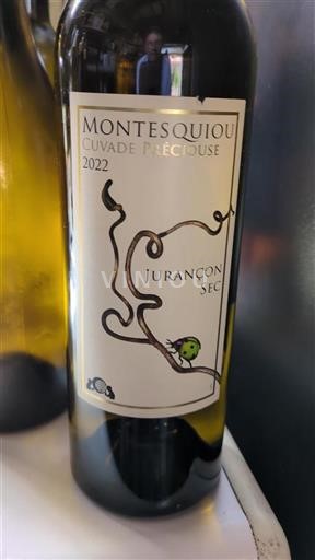 Sud-Ouest Jurançon Montesquiou Cuvade Précieuse 2022