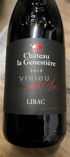 Údolí Rhôny Lirac Château La Genestière Terre de Soie 2019