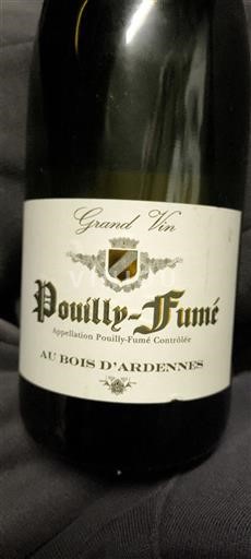 Údolí Loiry Pouilly-fumé Au Bois Ardennes 2022
