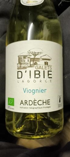Alpe in reke Rona Ardeška. Galets Ibie Lagorce Viognier 2024