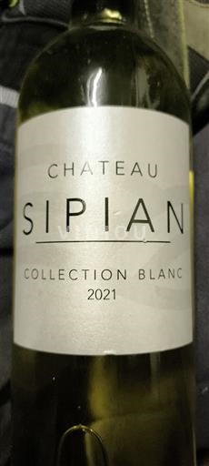 Bordeaux Médoc Château Sipian Collection Blanc 2021
