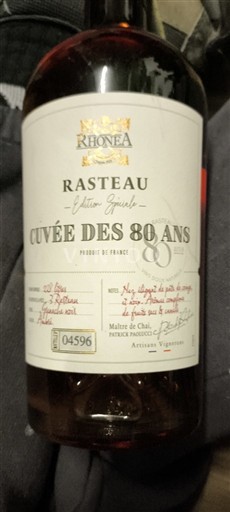 Thung lũng Rhône Rasteau Rhonéa des 80 Ans 2023