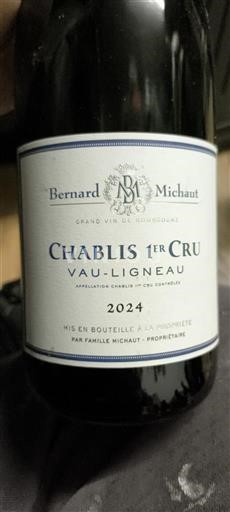 Burgund Chablis Premier Cru Bernard Michaut Vau-Ligneau 2024