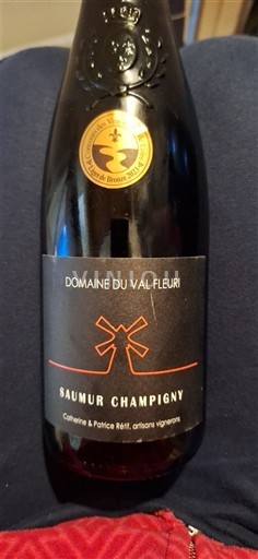 Loiren laakso Saumur-champigny Domaine Val Fleuri Ei vuosikertaa