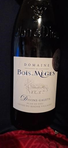 Rhônedalen Ospecificerad Domaine Bois de Mèges pierre celeste Icke årgångsbetecknad