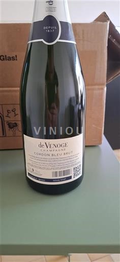 Šampanja Šampanjec VENOGE Cordon Bleu Brut Neleten.