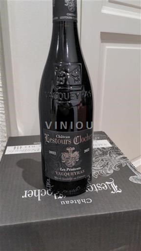 Rhône-dalen Vacqueyras Château Lestours Clocher Les Pénitents 2022