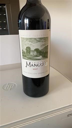 Burdeos Saint-Émilion Grand Cru Château Mangot 2017