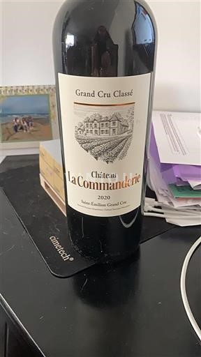Bordeaux Saint-Émilion Grand Cru Château La Commanderie 2020