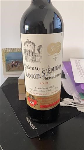 Burdeos Saint-Émilion Grand Cru Château Laniote 2019
