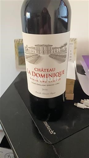 Bordeaux Saint-Émilion Grand Cru Château La Dominique 2016