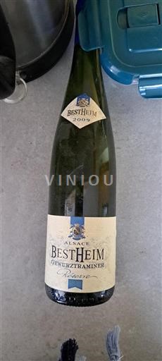 Alsace Gewurztraminer Bestheim Réserve 2009