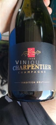 Šampanja Šampanjec Charpentier Tradition Brut Neleten.