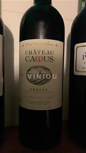 Bordeaux Graves Château Camus 2015