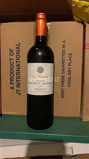 Bordeaux Château Malartic Lauriol La Ménade 2016