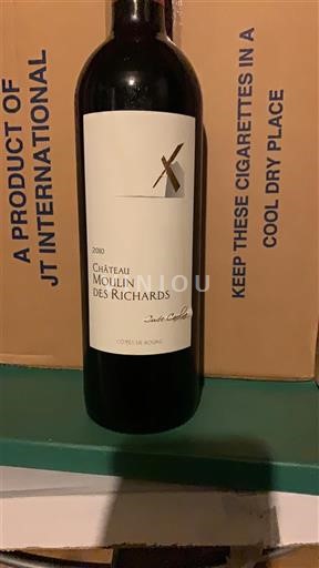 Bordeaux Côtes-de-bourg Château Moulin des Richards 2010