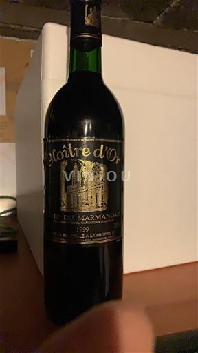 Lounais-Ranska Côtes-du-Marmandais Cloître Or 1999