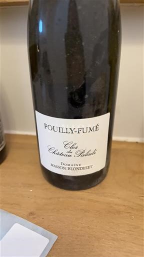 Vallée de la Loire Pouilly-fumé Domaine Masson-Blondelet Clos du Château Paladi 2018