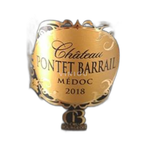 Bordeaux Médoc Cru Bourgeois Pontet Barrail 2018