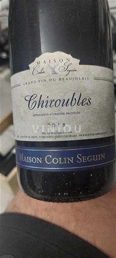 Beaujolais Chiroubles Maison Colin Seguin 2018