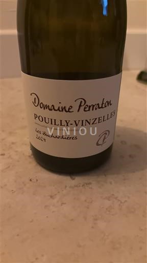 Bourgogne Pouilly-vinzelles Domaine Perraton Les Buchardières 2024