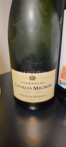 Šampanja Šampanjec Charles Mignon Premium Réserve Neleten.