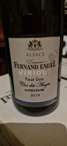 Alsace Grand Cru Domaine Fernand Engel Clos des Anges 2019