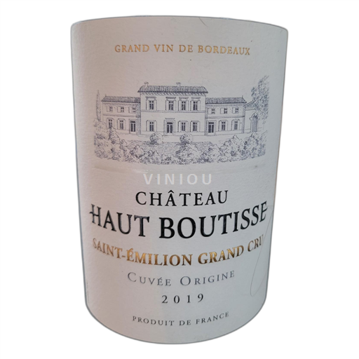 Bordeaux Saint-Émilion Grand Cru Château Haut Boutisse Origine 2019