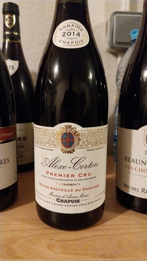 Borgoña Aloxe-Corton Premier Cru Domaine Chapuis 2014