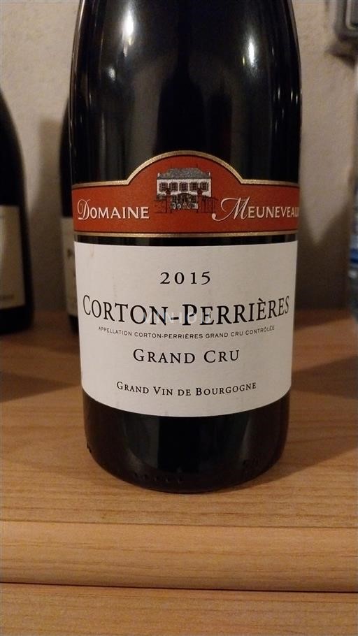 Burgundsko Aloxe-Corton Grand Cru Domaine Meuneveaux 2015