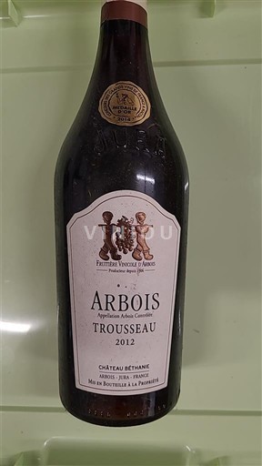Jura Arbois Château Béthanie Trousseau 2012
