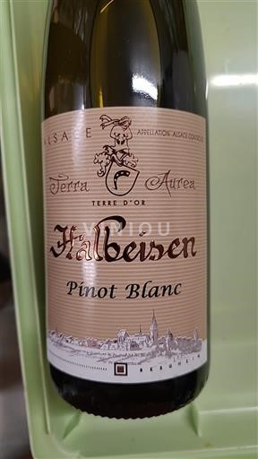 Alsasko Rulandské bílé Halbeisen Terra Aurea 2023