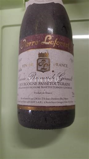 Burgundi Bourgogne-passetoutgrain Pierre Laforest Bernard Girault 1992