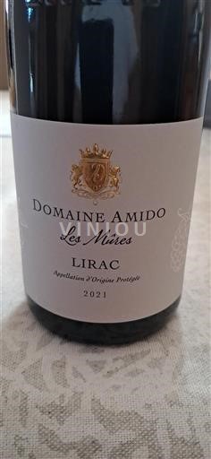 Údolí Rhôny Lirac Domaine Amido Les Mûres 2021