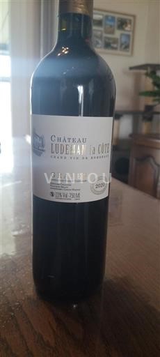 Bordeaux Graves Château Ludeman la Côte 2020